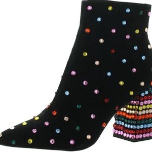 Betsy Johnson Bejeweled Boots!!!